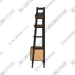Hansen Storage Ladder Bookcase - 3D Decorative