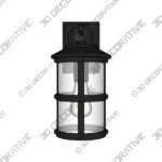 Hinkley Lighting One Light Outdoor Lantern Lakehouse - 3D Decorative