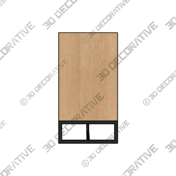 Hollis Large Oak Sideboard - 3D Decorative