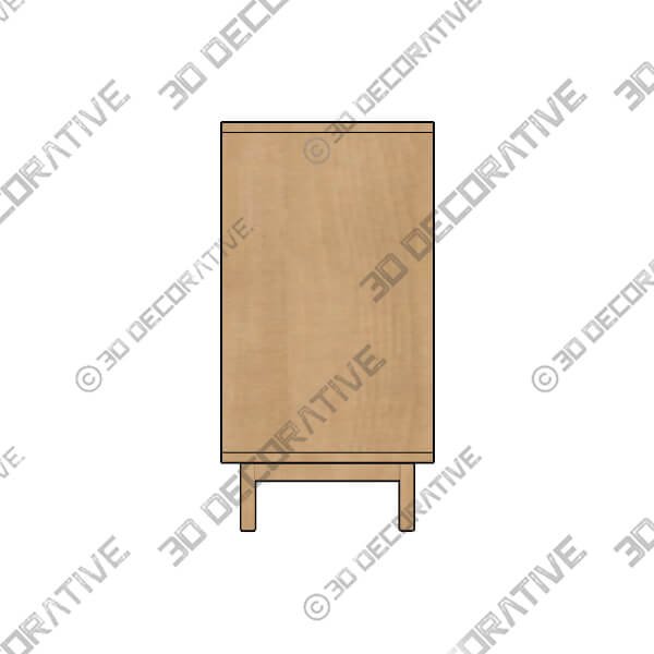 Indi Large Sideboard - 3D Decorative