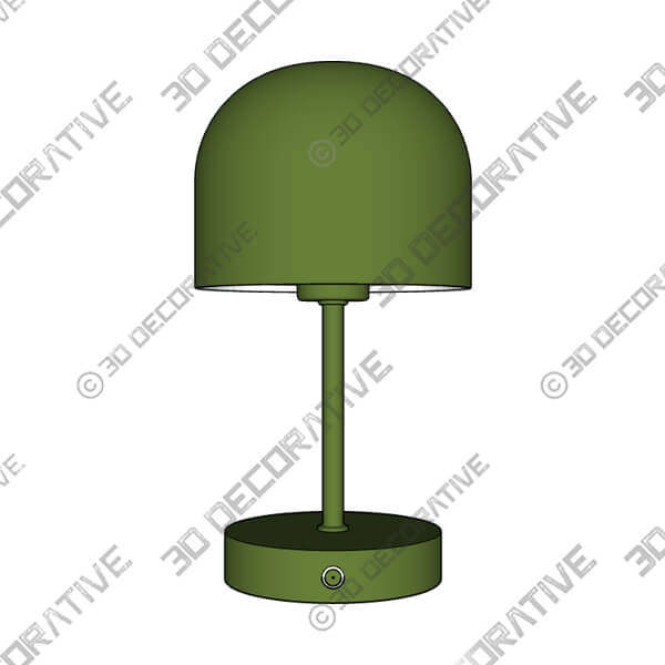 Keko Rechargeable Touch Dimmable Table Lamp-3DDecorative Keko Rechargeable Touch Dimmable Table Lamp - 3D Decorative