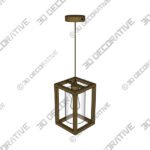 London Industrial Pendant Light - 3D Decorative