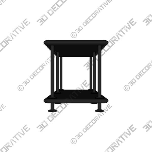 Montana Free (110000) A minimalistic TV bench - 3D Decorative