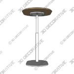 Side Table (1) (5) Portima Oak C Side Table - 3D Decorative