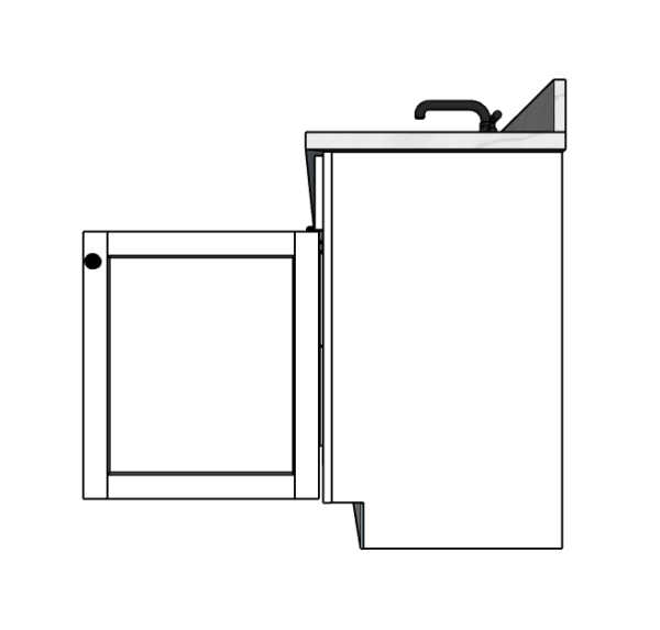 102 Inches to 105 Inches Vanity - 3D Decorative