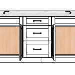 SketchUp_JmLKdS6wHR 105 Inches to 108 Inches Vanity - 3D Decorative