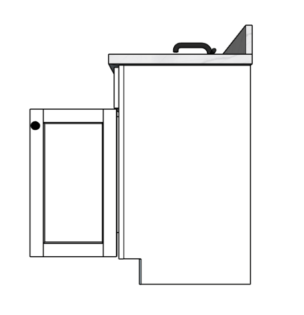 126 Inches to 129 Inches Vanity - 3D Decorative