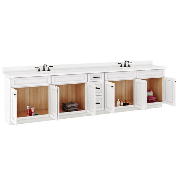 135 Inches to 138 Inches Vanity - 3D Decorative