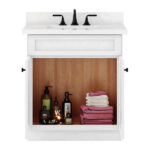 30 to 33 Inches Vanity Cabinat_Open Door Vanity_Front view 30 Inches to 33 Inches Vanity - 3DDecorative