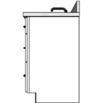 SketchUp_TjO5fxj8dt 99 Inches to 102 Inches Vanity - 3D Decorative