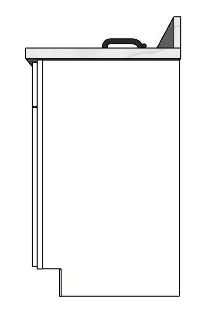 54 Inches to 57 Inches Vanity - 3D Decorative