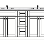SketchUp_SDM7UBgm3e 66 Inches to 69 Inches Vanity - 3D Decorative