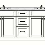 SketchUp_J0nb68cwEc 81 Inches to 84 Inches Vanity - 3D Decorative