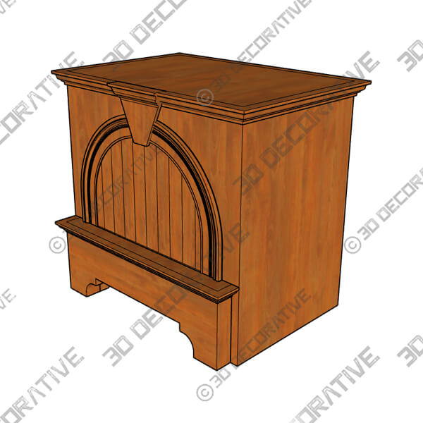 Ashland ADP1 Series RANGE HOOD - 3D Decorative