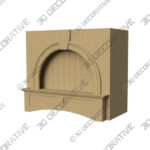 Ashland ARA Series RANGE HOOD-3DDecorative Ashland ARA Series RANGE HOOD - 3D Decorative