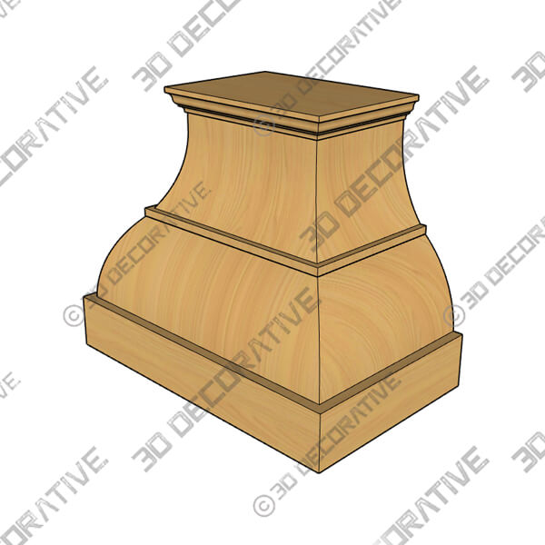 Birmingham B Series RANGE HOOD - 3D Decorative