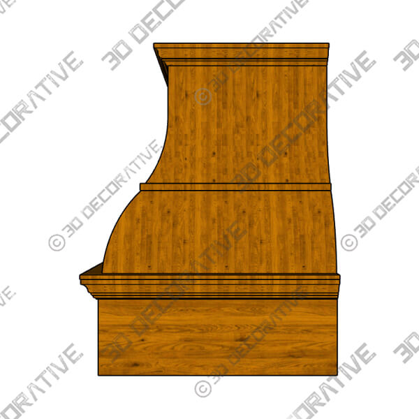 Birmingham BDP2 Series RANGE HOOD - 3D Decorative