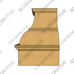 Hood (3) (36) Birmingham BDP2_1 Series RANGE HOOD - 3D Decorative