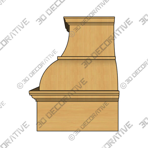 Birmingham BDP2_1 Series RANGE HOOD - 3D Decorative