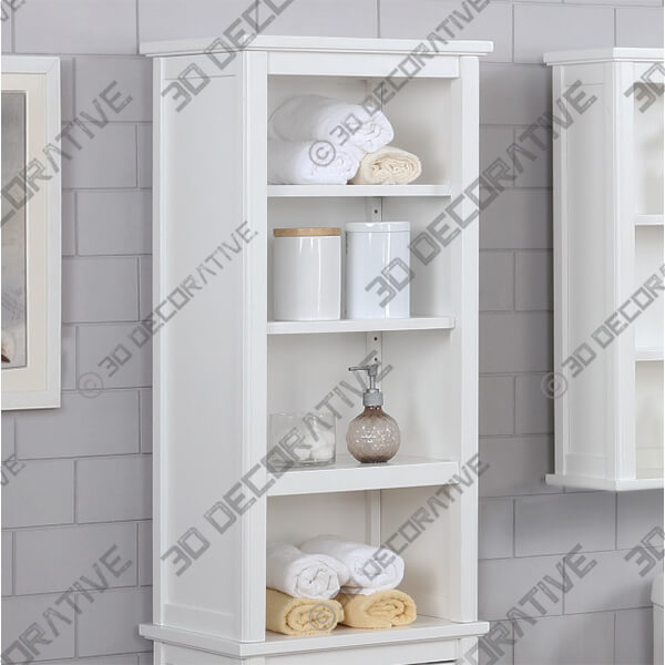Dorset 17W x 36H Shelving Hutch Dorset 17W x 36H Shelving Hutch - 3D Decorative