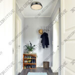 Light (4) (14) Duncan 14 Flush Mount, Aged Brass - 3D Decorative