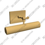 Hinkley 43012HB Stokes Vintage Heritage Brass LED 20 Art Lighting - 3D Decorative