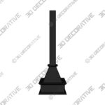 Hood (4) (46) Island I Series (Island) Range hood - 3D Decorative