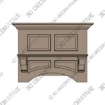 Madison MPPC Series Range hood - 3D Decorative