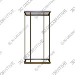 Side Table (3) (7) Uttermost Cadmus 12 Wide Antiqued Gold Side Table - 3D Decorative