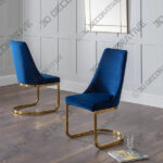 Vittoria Set of 2 Cantilever Dining Chairs-3DDecorative Vittoria Set of 2 Cantilever Dining Chairs - 3D Decorative