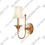 Yorktown 1-Light Wall Sconce-3DDecorative Yorktown 1-Light Wall Sconce - 3D Decorative