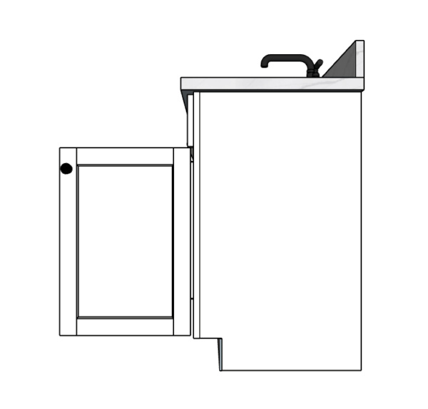 45 Inches to 48 Inches Vanity - 3D Decorative