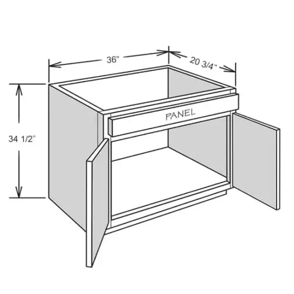 51 Inches to 54 Inches Vanity - 3D Decorative