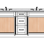 SketchUp_BkUOEt2Omq 75 Inches to 78 Inches Vanity - 3D Decorative