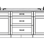 SketchUp_zGlQ4UEheD 96 Inches to 99 Inches Vanity V.2 - 3D Decorative