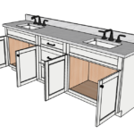 SketchUp_DsqEn0UU3v 96 Inches to 99 Inches Vanity - 3D Decorative