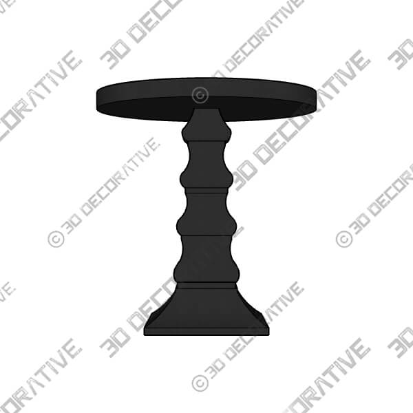 Ludlow 28 High Gray Slate Accent Table