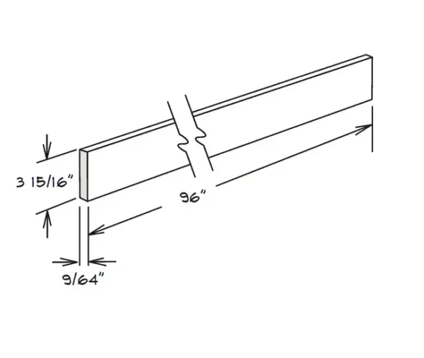 69 Inches to 72 Inches Vanity - 3D Decorative