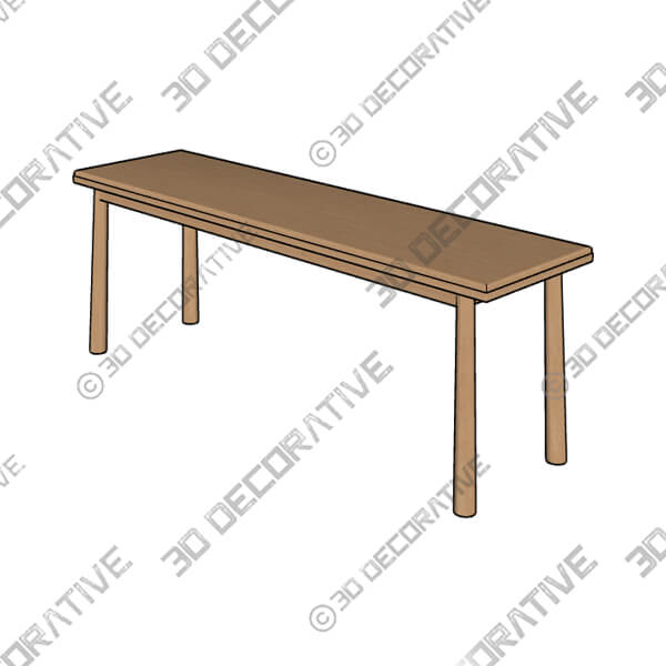 Lena Dining Bench, Natural Oak