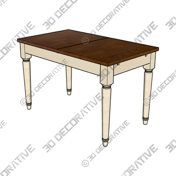 GDF Studio Bronwen Wood Dining Table