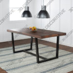 72 Rustic Farmhouse Distressed Solid Wood Dining Table