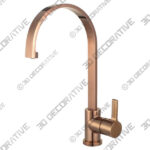 Coral Single Handle Standard Kitchen Faucet - 3D Decorative