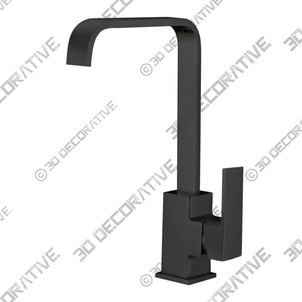 Canal Single Hole Swivel Spout Single Handle Kitchen Faucet