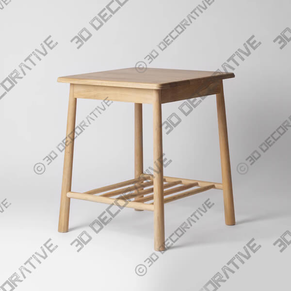 Lena Oak Bedside Table