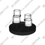 Blomus Tealight Holder With Round Tray Base 65558