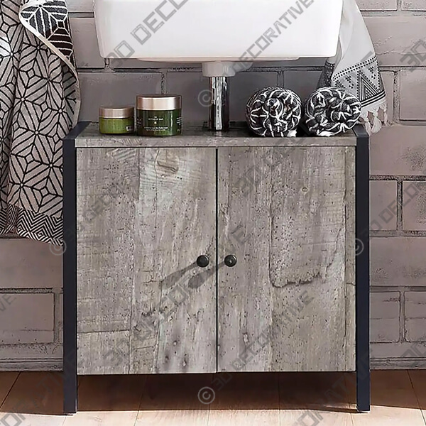 Colton Undersink Unit, Concrete Effect