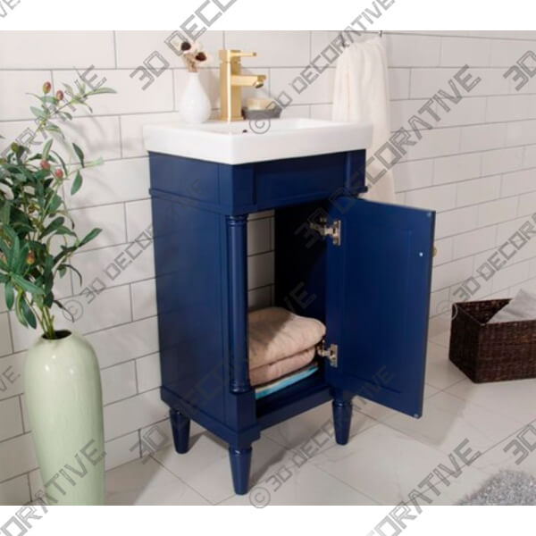 Legion Furniture 18 Sink Vanity In Blue