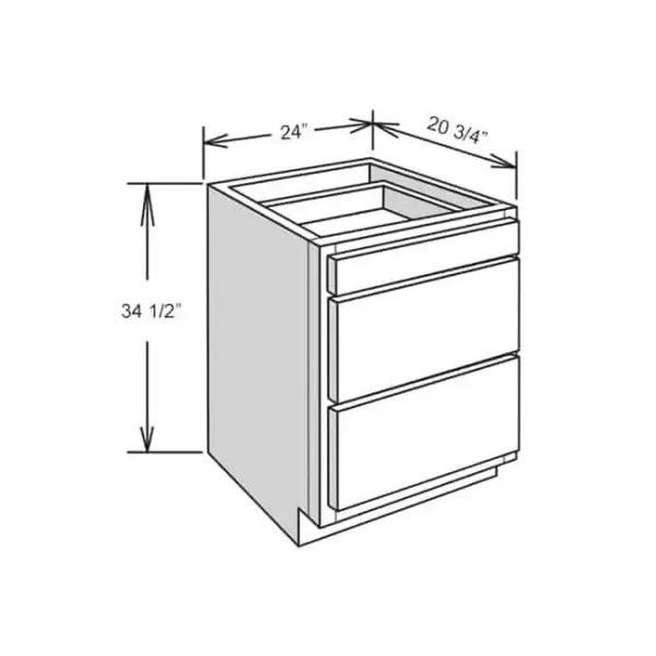 120 Inches to 123 Inches Vanity - 3D Decorative