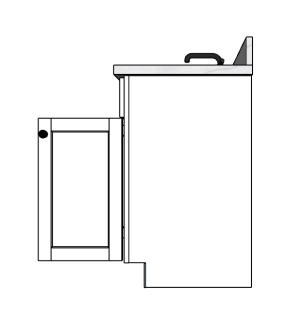 123 Inches to 126 Inches Vanity - 3D Decorative