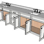 SketchUp_SxdfAi3VoR 132 Inches to 135 Inches Vanity - 3D Decorative